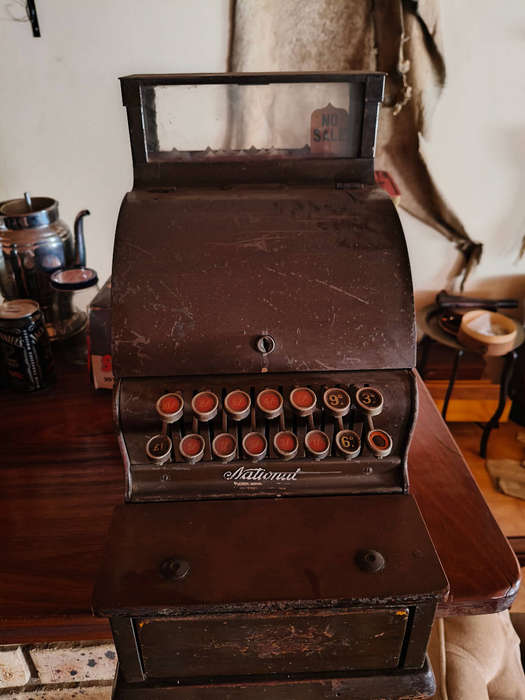 Vintage National Cash Register  Pre-Decimal (Shillings & Pence)  Collectible Till