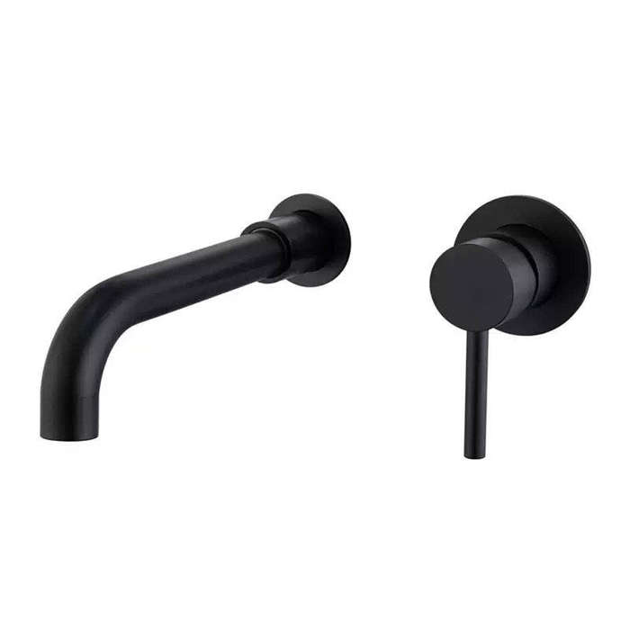 Kessler Wall Mount Mixer Tap Stick Black