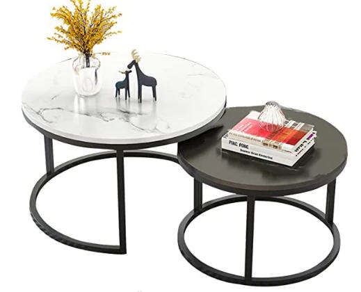 2 Piece nested coffe table