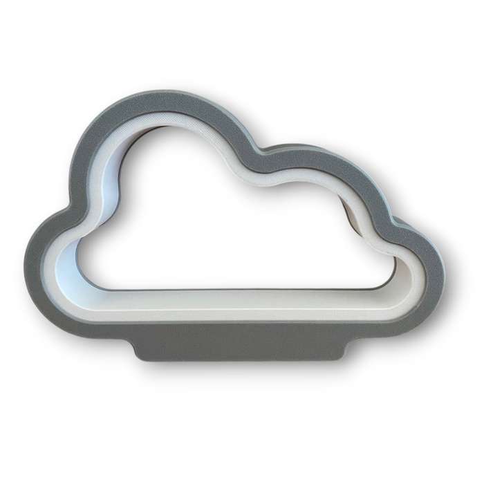 Kids Cloud Night Light / Desk Lamp with RF Remote - Grey