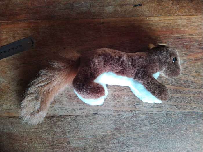Brown Squirrel Wally plush