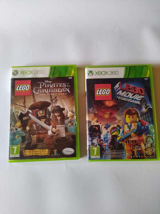 Lego Pirates of the Caribbean & The Lego Movie Videogame Xbox 360 2-in-1