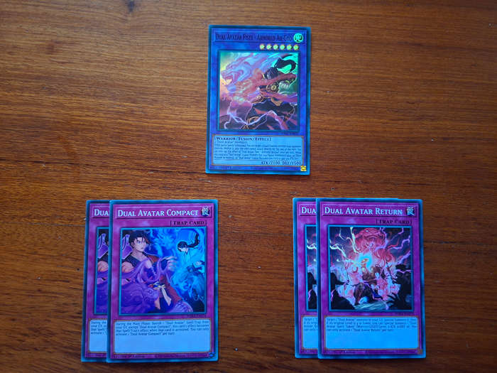 Yugioh Dual Avatar cards