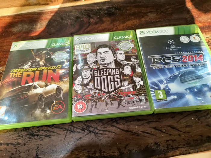 Xbox 360 disc games