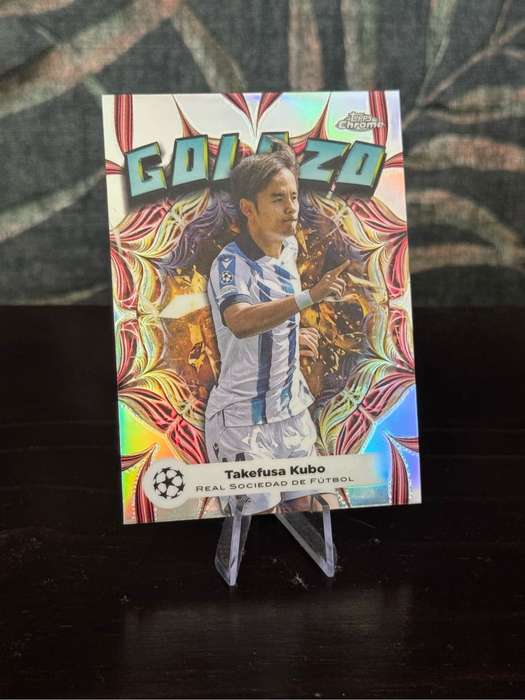 2024 Topps Chrome - Takefusa Kubo Golazo - Real Sociedad