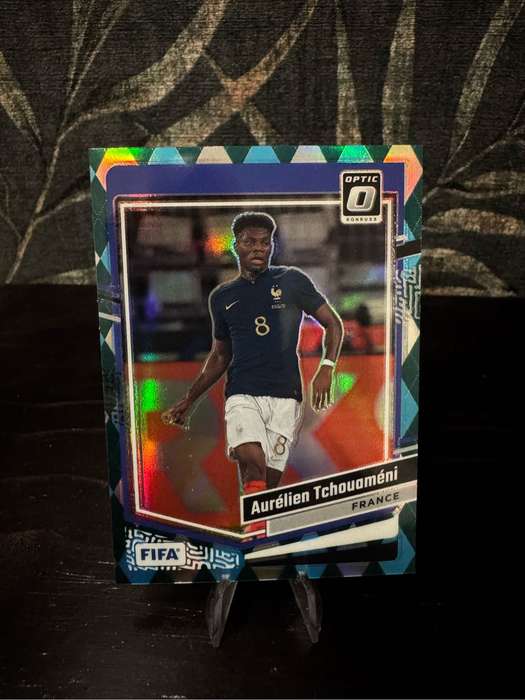 2023-24 Panini Donruss - Aurelien Tchouameni Optic Argyle Prizm - France