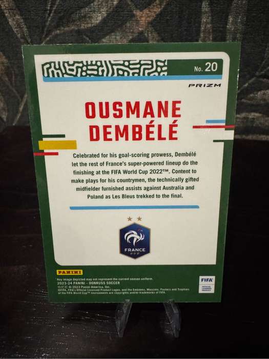 2023-24 Panini Donruss - Ousmane Dembele Optic Argyle Prizm - France