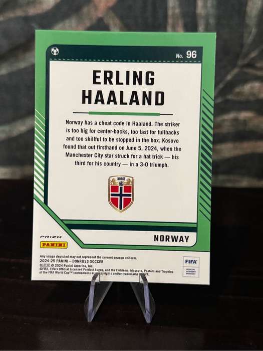 2025 Panini Donruss - Erling Haaland Optic - Norway