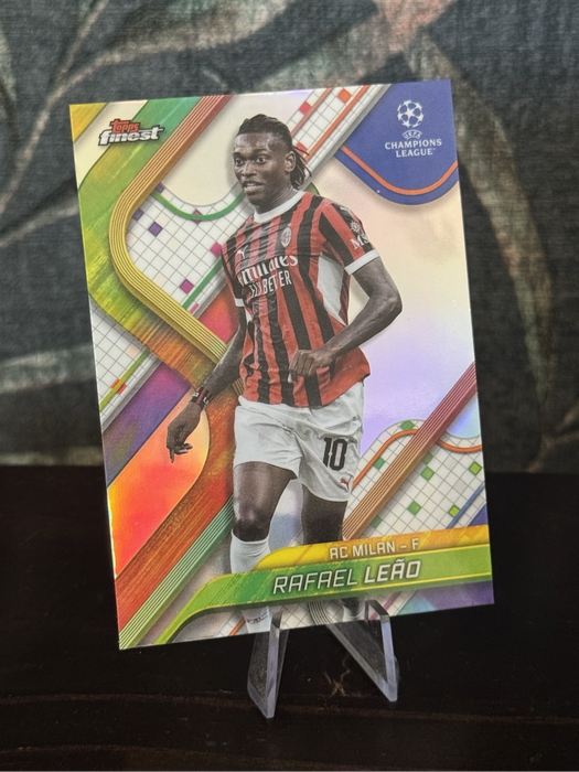 2024-25 Topps Finest - Rafael Leao Refractor - AC Milan