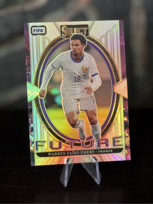 2024-25 Panini Select - Warren Zaire-Emery Future Prizm - France