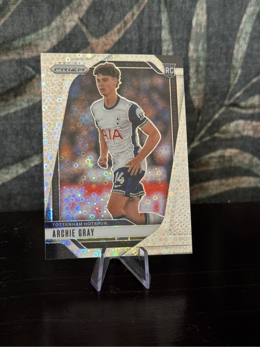 2024-25 Panini Prizm - Archie Gray Silver Breakaway Rookie RC - Tottenham Hotspur