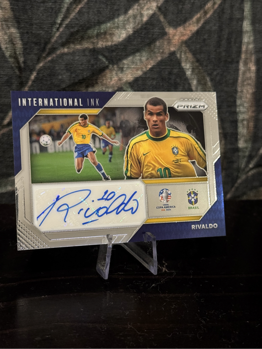 2024 Panini Prizm - Rivaldo International Ink - Brazil