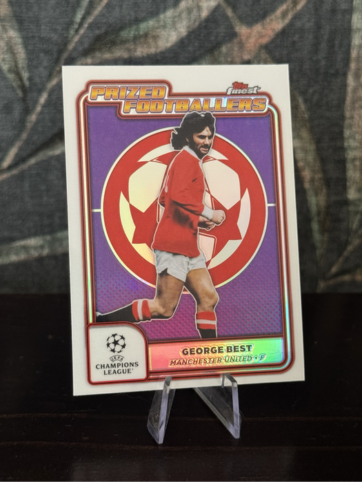2024-25 Topps Finest - George Best Prized Footballers - Man United