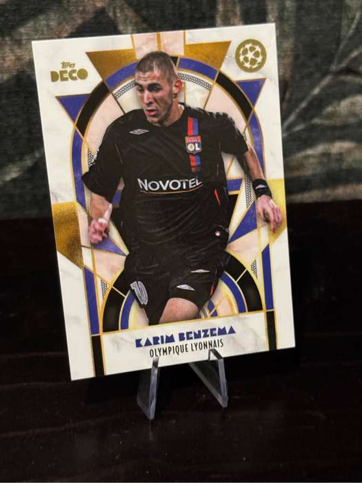 2024 Topps Deco - Karim Benzema Legends - Olympique Lyonnais