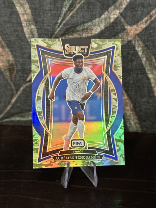 2024-25 Panini Select - Aurelien Tchouameni Camo 024/135 - France