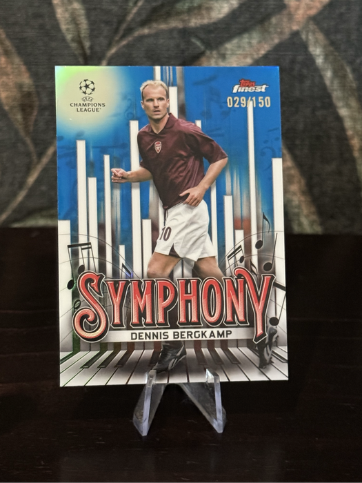 2024-25 Topps Finest - Dennis Bergkamp Symphony 029/150 - Arsenal