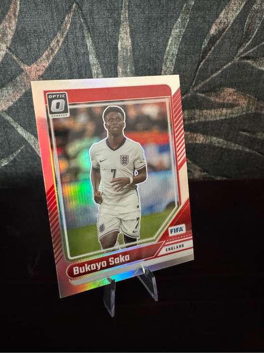 2024-25 Panini Donruss - Bukayo Saka x3 (Optic, Silver & Magicians) - England