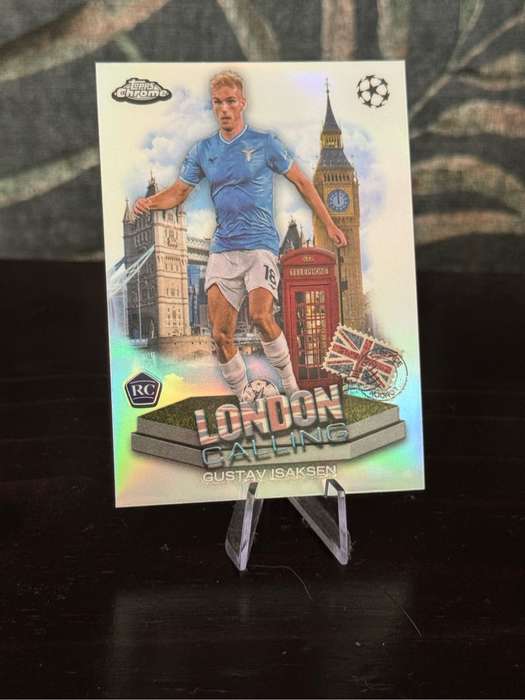 2024 Topps Chrome - Gustav Isaksen London Calling - Lazio
