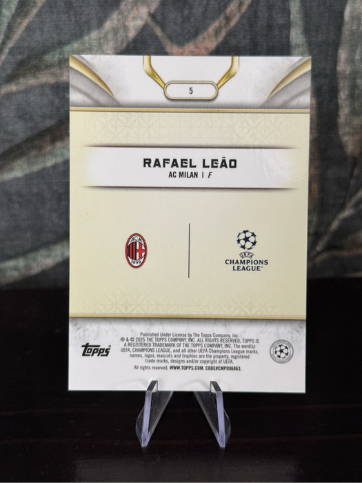 2025 Topps Reverence - Rafael Leao 02/99 - AC Milan