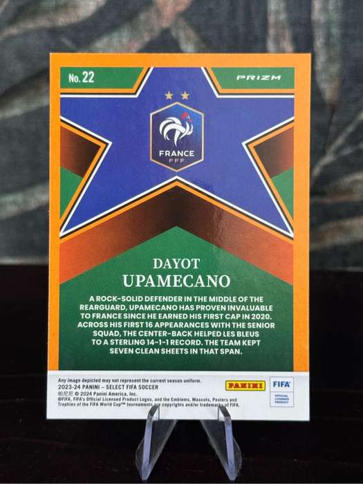 2023-24 Panini Select - Dayot Upamecano Select Stars - France
