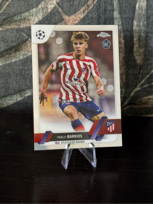 2023 Topps Chrome - Pablo Barrios RC - Athletico Madrid