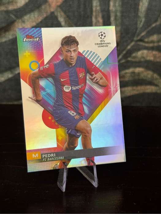 2024 Topps Finest - Pedri Refractor - Barcelona