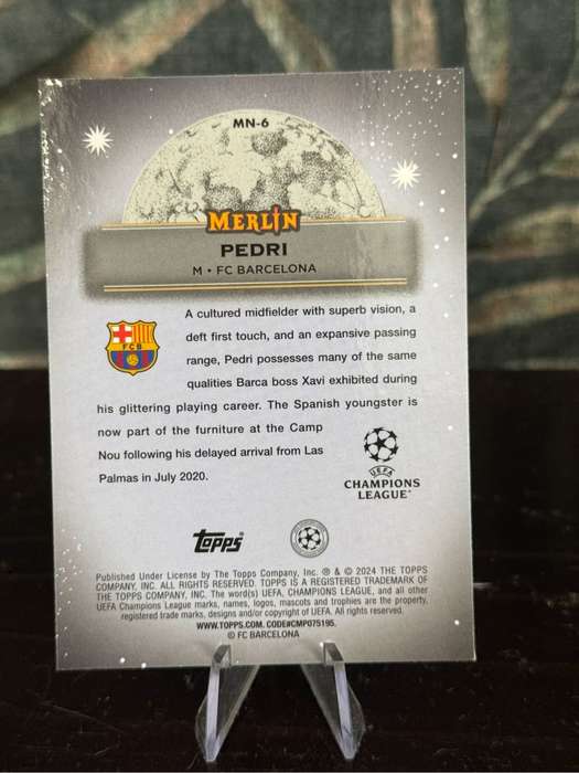 2024 Topps Merlin - Pedri Mystic Nights - Barcelona