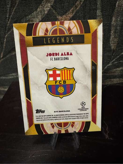 2024 Topps Deco - Jordi Alba Legends - Barcelona