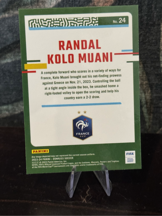 2023-24 Panini Donruss - Randal Kolo Muani Optic - France