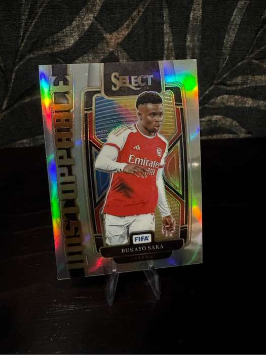 2023-24 Panini Select FIFA - Bukayo Saka Unstoppable Silver Prizm #13