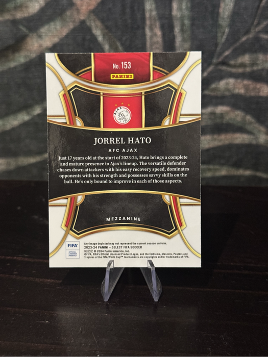 2023-24 Panini Select - Jorrel Hato RC - Ajax