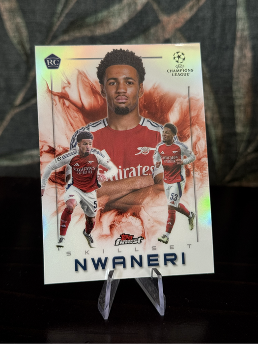 2025 Topps Finest - Ethan Nwaneri Skillset RC - Arsenal