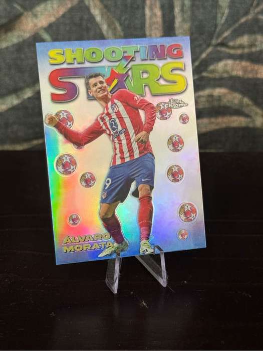 2024 Topps Chrome - Alvaro Morata Shooting Stars - Athletico Madrid
