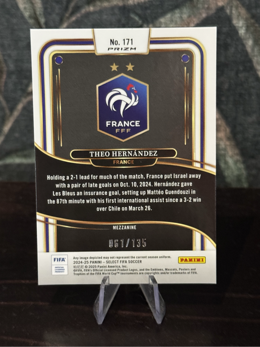 2024-25 Panini Select - Theo Hernandez Camo 061/135 - France