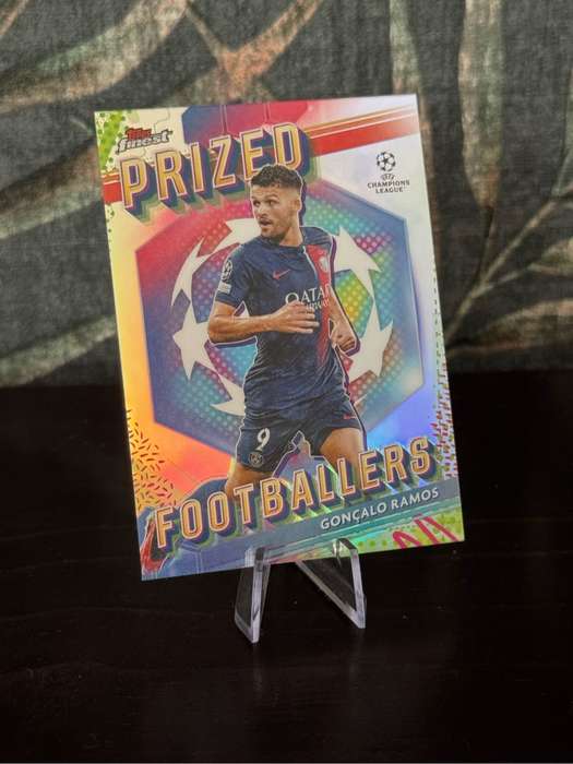 2024 Topps Finest - Gonçalo Ramos Prized Footballers PF-13