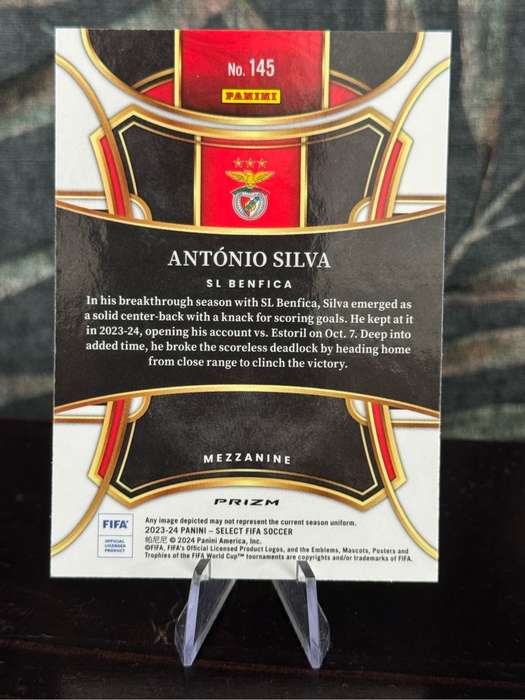 2023-24 Panini Select - Antonio Silva Purple Mojo - Benfica