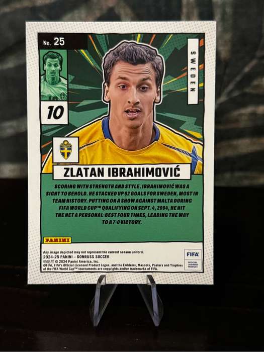 2025 Panini Donruss - Zlatan Ibrahimovic Net Marvels - Sweden