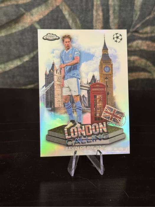 2024 Topps Chrome - Kevin De Bruyne London Calling - Man City