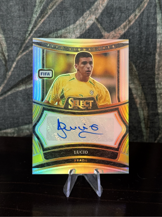 2024-25 Panini Select - Lucio Auto Silver Prizm - Brazil