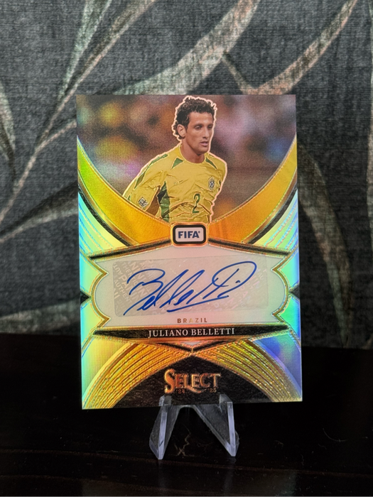 2024-25 Panini Select - Juliano Belletti Silver Prizm Auto - Brazil