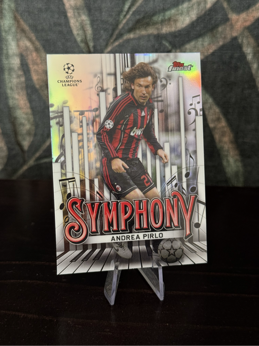 2025 Topps Finest - Andrea Pirlo Symphony Refractor - AC Milan
