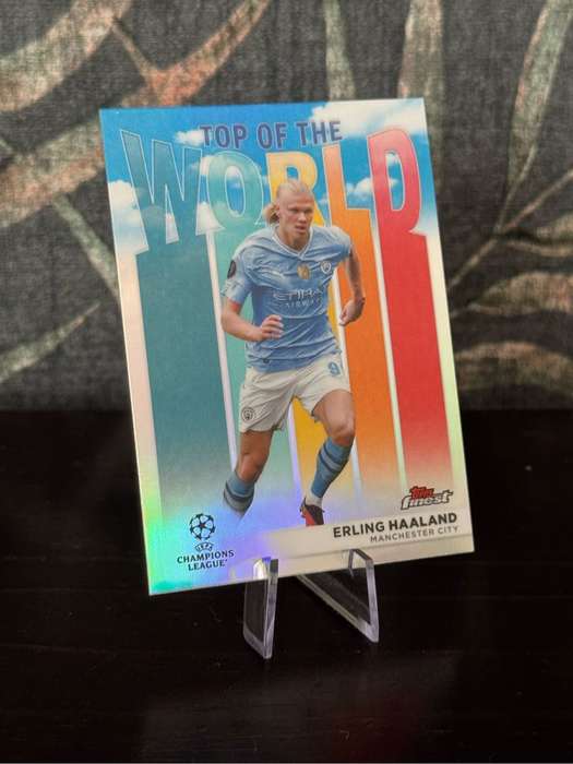 2024 Topps Finest UCC - Erling Haaland Top of the World TW-3