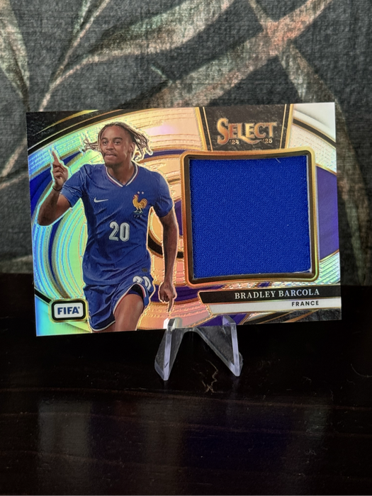 2024-25 Panini Select - Bradley Barcola Jumbo Patch - France