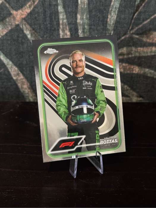 2024 Topps Chrome - Base Cards x3 (Albon, Stroll & Bottas)