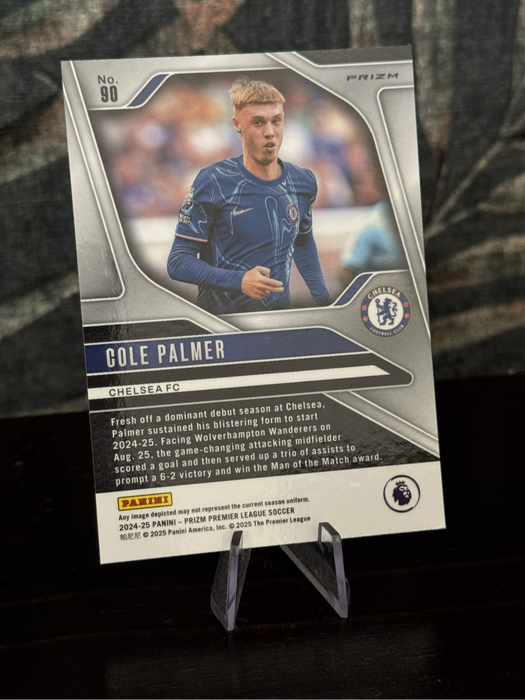 2024-25 Panini Prizm - Cole Palmer Silver Breakaway - Chelsea