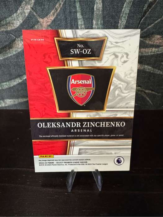 2022-23 Panini Select - Oleksandr Zinchenko Patch - Arsenal