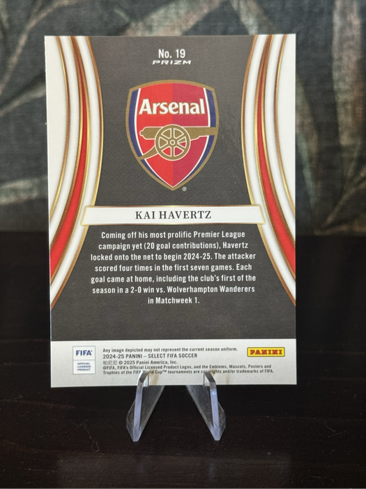 2024-25 Panini Select - Kai Havertz Equalizers Prizm - Arsenal