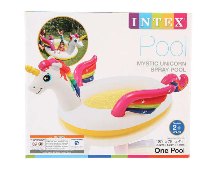 Unicorn Spray Pool Intex