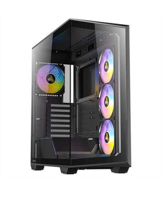 Antec C3 ARGB ATX | Micro-ATX | ITX ARGB Mid-Tower Gaming Chassis - Black