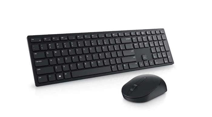 Dell Pro Wireless Keyboard and Mouse - KM5221W - US International (QWERTY)